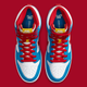 Image for article titled Oh Man, Look At Nike's "Doraemon" Dunks
